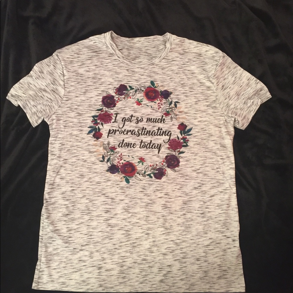 ❤️❤️Procrastinating T-shirt 2x ❤️❤️❤️